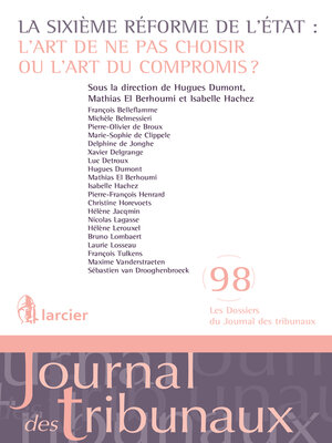 cover image of La sixième réforme de l'Etat